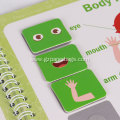 Personalized Food-themed Montessori Quiet Book